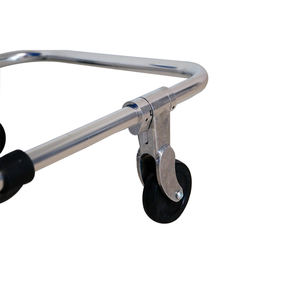 Tandu Lipat 2 Tingkat dari Paduan Aluminium Berkekuatan Tinggi dengan Kain Oxford Portabel, Sandaran yang Dapat Disesuaikan, dan Roda - Product Image 5