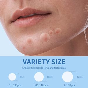 Patchs anti-acné invisibles à bords scellés, ultra-fins et imperméables, les plus vendus - Product Image 2