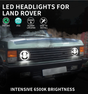 7 Inch <strong>Led</strong> <strong>Headlights</strong> for Land Rover Defender 110 Lights halo Projector for Land Rover Defender Accessories for Defender 90 110 - Product Image 4