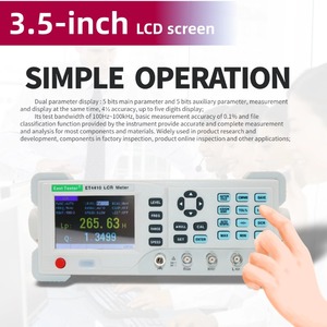 Compteur numérique de bureau, plage 100~100KHz, instrument de test électronique pour des mesures précises - Product Image 2