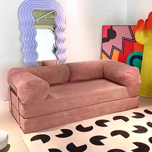 Colorful Modern Design Compressed <strong>Folding</strong> <strong>Sofa</strong> <strong>Bed</strong> Sectional Home Furniture Living Room Extendable Fabric Vacuum Pack <strong>Sofas</strong> - Product Image 1