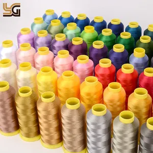 120D/2 machine embroidery thread 100% polyester sewing thread for Home clothing