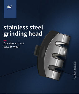 Outil d'affûtage de couteaux de cuisine professionnel, <span class=keywords><strong>meilleur</strong></span> aiguisoir de couteaux en <span class=keywords><strong>diamant</strong></span> de tungstène à 3 étages - Product Image 4