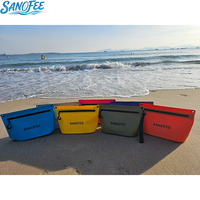 Prix de gros pour les articles de rangement sportifs, pochette en PVC 500D 0,5 mm, imperméable, sacs à main portables