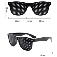 Lunettes anti-myopie personnalisées pour l'astigmatisme Lunettes de correction de la vue Fatigue avec trous pour l'amélioration de la vue Lunettes