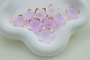 500 gr/beutel handgemachte Perlen DIY Zubehör Blüten blätter Fünf-Blütenblatt Blume DIY Acryl Kunststoff & Lucite Perlen - Product Image 6