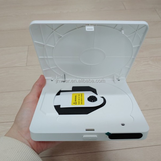 Inveer Private Design Mini CD DVD Player with 2W Speaker Bluetooth Transmitter Function Portable CD Player Car DVD Player