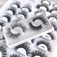Faux cils en volume 3D, effet vaporeux, parfaits pour le maquillage quotidien ou les occasions spéciales, 2 paires de cils, cils en D, vente en gros