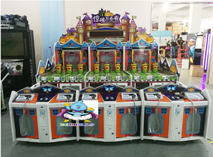 Máquina de <span class=keywords><strong>juego</strong></span> de cabina de arcade de tiro de Halloween de carnaval de alta rentabilidad para 4 jugadores - Product Image 2