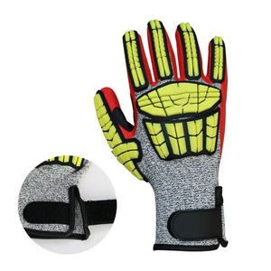 Guantes de Seguridad para la Industria Petrolera, Personalizables, Venta al Por Mayor Directa de Fábrica, Material de Nitrilo Resistente a Impactos, Nivel de Corte 5, Anti-Vibración y Anti-Golpes - Product Image 4