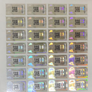 Superposición holográfica transparente personalizada Reino Unido holograma superposición conducción tarjeta de membresía holograma pegatina para tarjetas de visita de Pvc - Product Image 5