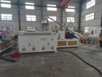 Extrreuder Machinery-tornillo doble individual de 800-1000mm, PP, PC, PVC, ASA, hoja de techo corrugado, Material de construcción, línea de producción de plástico