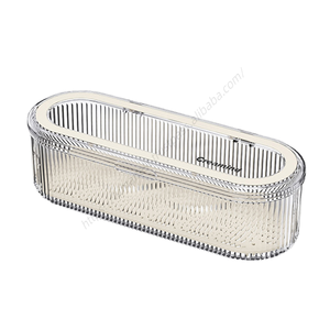 Vente en gros, Meilleures ventes : Boîtes de rangement et poubelles modernes en plastique transparent, Boîte à vaisselle, Boîte à couverts de cuisine, Boîte à baguettes domestiques - Product Image 1