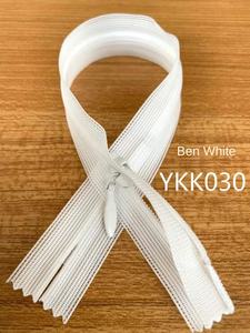 Accessoires vestimentaires en nylon invisible YKK2 du Japon, à fermeture automatique, en forme de goutte d'eau - Product Image 5