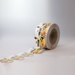 Factory Price Self-Adhesive Label Stickers Personalized Brand Labels For Beverage And Food Stickers