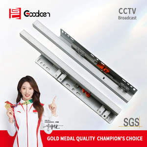 Goodcen Trượt Ẩn <span class=keywords><strong>3</strong></span> Lần Đầy Đủ Mở Rộng Ngăn Kéo Trượt Kính Thiên Văn Kênh Ngăn Kéo Hướng Dẫn Giấu Ngăn Kéo Trượt - Product Image 5