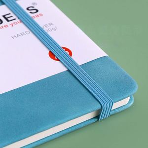 PAPERIDEAS - Cuaderno de Tapa Dura de PU, A5, Páginas Punteadas, con Banda Elástica, Varios Colores, para Escribir y Planificar - Product Image 3