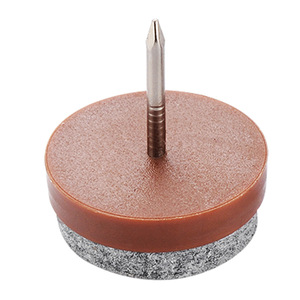 Patins en feutre pour meubles, anti-rayures, en plastique, 15mm, 18mm, 20mm, 22mm, 24mm, 28mm, 30mm, pour pieds de table, chaise, armoire, canapé - Product Image 4