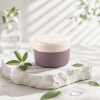 Pot en plastique vide de 20 ml pour gel de construction, avec large ouverture, pour gel à ongles et gel UV, vente en gros, OEM ODM, couleur et impression personnalisables