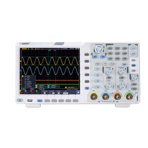 Osciloscopio Digital con Pantalla Táctil OWON XDS3064E XDS3064AE de 4 Canales, 8/14 bits, Ancho de Banda de 60 MHz, Frecuencia de Muestreo de 1 GS/s - Product Image 3