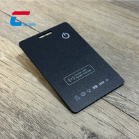 Carte de suivi de portefeuille imprimable compatible avec le portefeuille intelligent Air Tag, suivi des clés, des bagages, anti-perte, étiquette de recherche, cartes Air Tags