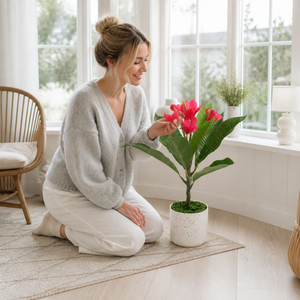 Plantes artificielles de petites fleurs pour la décoration de la maison, de la table et des centres commerciaux - Fleurs artificielles de <span class=keywords><strong>Plumeria</strong></span> rubra JWS4242 - Product Image 5