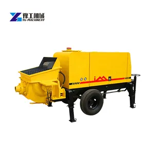 Máy bơm bê tông chạy bằng DIESEL Chất lượng cao để đổ nền móng hiệu quả