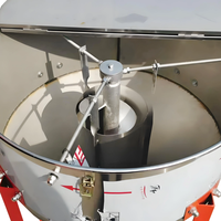 Petite machine à fabriquer de l'aliment pour volailles à usage domestique, mélangeur d'aliments pour animaux, moulin à aliments pour volailles et mélangeur