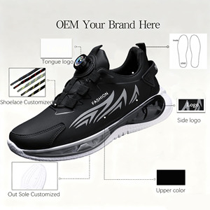 Scarpe sportive da <span class=keywords><strong>uomo</strong></span> nuove scarpe comode alla moda stile Single Walking scarpe alla moda in rete scarpe da corsa Casual traspiranti - Product Image 5