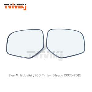 Cristal de <span class=keywords><strong>Espejo</strong></span> Retrovisor Lateral Izquierdo y <span class=keywords><strong>Derecho</strong></span> para <span class=keywords><strong>Mitsubishi</strong></span> <span class=keywords><strong>L200</strong></span> Triton Strada 2005-2015, Cristal de <span class=keywords><strong>Espejo</strong></span> Retrovisor Lateral con Calefacción - Product Image 2