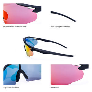 हुबो 521 सर्वश्रेष्ठ युवा बेसबॉल धूप का चश्मा खेल के लिए आउटडोर खेलों के लिए गोगल्स जेट स्की - Product Image 5