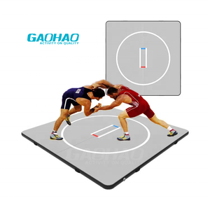GAOHAO SPORTS Materasso Gonfiabile 10' X 10' <span class=keywords><strong>per</strong></span> Lotta, Arti Marziali, <span class=keywords><strong>Ginnastica</strong></span> e MMA - Product Image 3