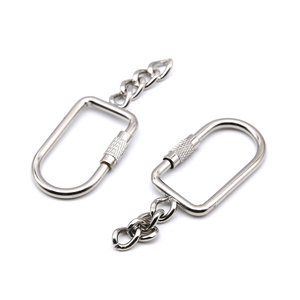 Cadena <span class=keywords><strong>de</strong></span> Acero Inoxidable Tipo S, Varios Tipos, Gancho Giratorio con <span class=keywords><strong>Ojal</strong></span> y Cierre <span class=keywords><strong>de</strong></span> Seguridad - Product Image 6