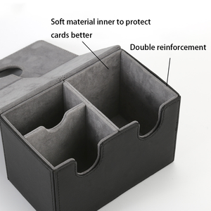 Boîte à cartes Offre Spéciale avec plateau de dés, étui de rangement de cartes pour 100 cartes à Double manche pour TCG CCG MTG - Product Image 4