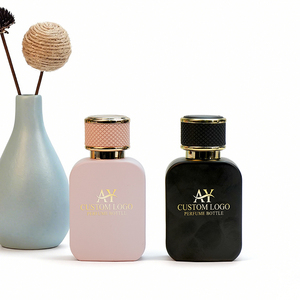 Botella de Perfume Vacía Transparente de 50 ml con Atomizador de Bayoneta, Botella de Vidrio Etiquetable, Botella Recargable para Cosméticos, para Decantar Perfumes de Marca - Product Image 1