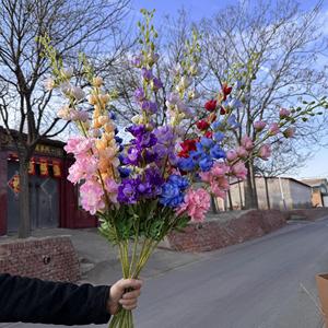 Fleurs artificielles Jinxi en forme de queue d'hirondelle, en soie, pour décoration de mariage, variété d'hirondelles volantes, arrangement au sol, décoration de fête - Product Image 1