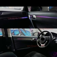 Kit d'éclairage d'ambiance LED pour Lexus CT200 CT 2012-2020, amélioration de l'éclairage intérieur automobile, accessoires auto, lampe d'ambiance, contrôle par application.