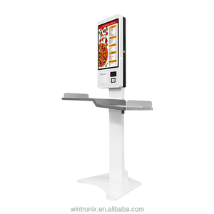 Support mural de terminal de point de vente de 21.5 à 27 pouces pour les kiosques de commande de nourriture KFC McDonald's Kiosque de paiement en libre-service - Product Image 3