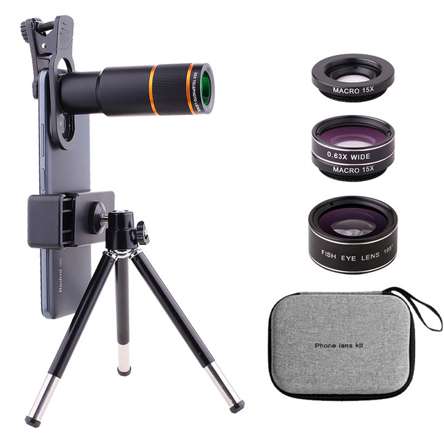 HD 22x Professional Photography Mobile Phone Telescope Concert Specific Telephoto Lens Monocular