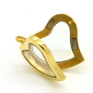 Stainless Steel Memory Pendants Necklace Open <b>Locket</b> Photo Frame Zircon Floating <b>Locket</b> 18K CHRISTIAN PP Bag Christian Stone - Product Image 4