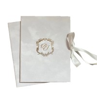 Invitation de mariage personnalisée de style royal, luxueuse, en velours avec feuille d'or, comprenant une enveloppe et une carte de réponse