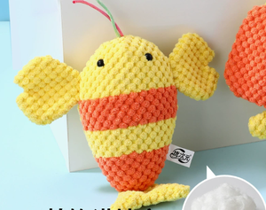 ของเล่นสุนัข<span class=keywords><strong>กัด</strong></span>แบบโต้ตอบได้ของเล่นฝึกปลามีเสียงดังสำหรับสัตว์เลี้ยงเพื่อการงอกของฟันเพื่อการออกกำลังกายบรรเทาความเครียด - Product Image 6