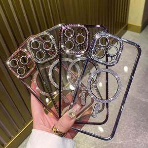 Carga inalámbrica magnética en polvo Flash compatible con 16 fundas de teléfono ProMax, nuevo Iphone15/transparente S - Product Image 1