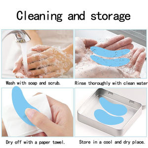 Patches de Silicone Gel Reutilizáveis e Laváveis com Logo Personalizado, Anti-Rugas, para Cuidados com a Pele - Product Image 6