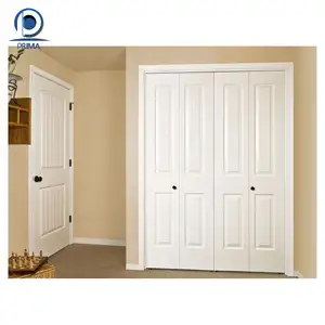 ประตูไม้แบบเรียบประตูสำหรับบ้านสีทองสินค้าใหม่