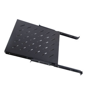 Accesorios para Rack de Servidor de 19 Pulgadas, Acero SPCC Negro RAL9004, Estante Deslizante Montable en Gabinete, en Stock - Product Image 4