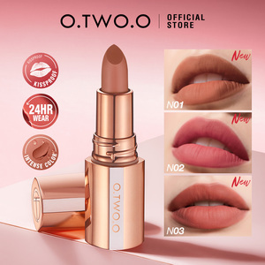 O. DOS. O Mist Lipstick Kiss Lock Color Matte Velvet Lipstick para belleza y maquillaje Light Mist Color - Product Image 2