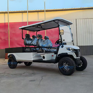 Carrito de Golf Eléctrico de Alta Capacidad con Batería de Litio de 72V, 4 Plazas, Color Blanco, Homologado para Circular por la Calle, Tracción 4x4, con una Autonomía de Más de 100 km, en Venta, Modelo 2025 - Product Image 6