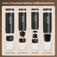Machine à café expresso auto-chauffante 3 en 1, portable, 7500 mAh, rechargeable par USB, 20 bars, pour capsules de café moulu K-Cup
