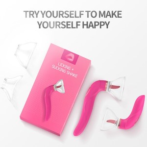 Langue <span class=keywords><strong>gode</strong></span> vibrateur pour femmes mamelon <span class=keywords><strong>ventouse</strong></span> serré Oral léchage Clitoris stimuler se masturber érotique jouets sexuels - Product Image 3